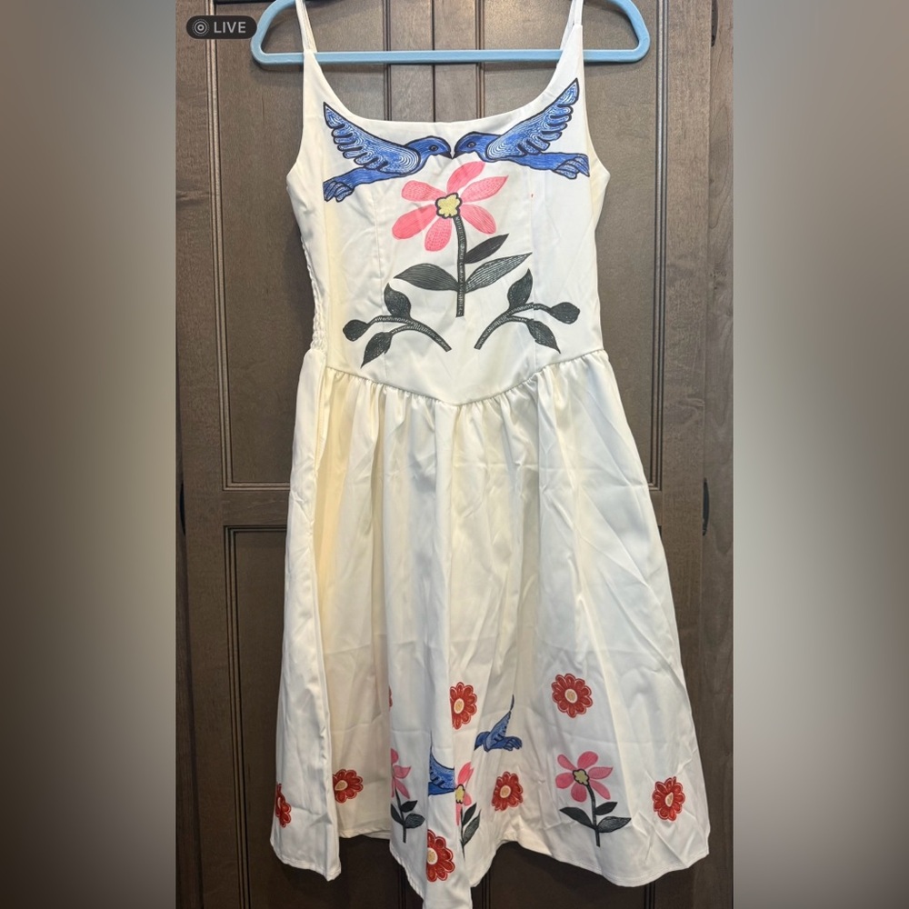 Floral women’s boho Dress L-XL